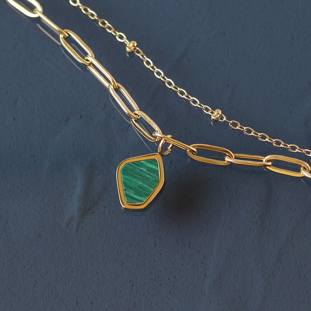 Women's Double-Layer Titanium Steel Bracelet