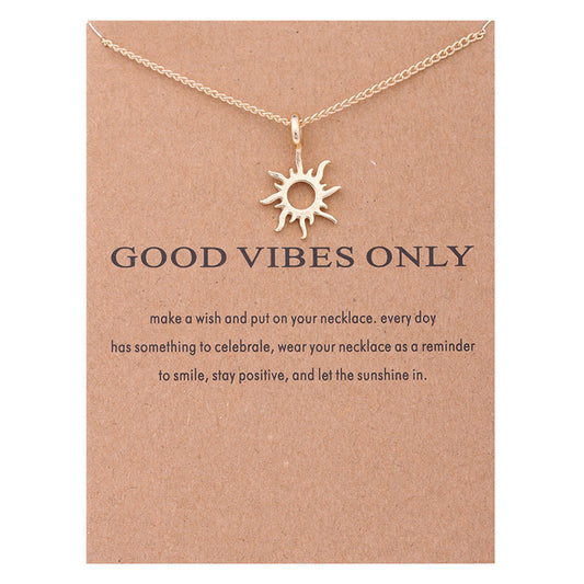 Sun Necklaces, Gold & Silver