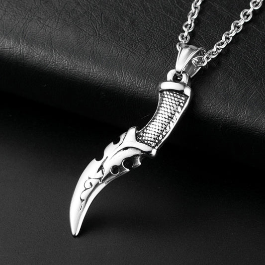 Dagger Men's Pendant Necklace