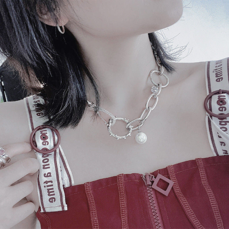 New Pearl Chain Necklace