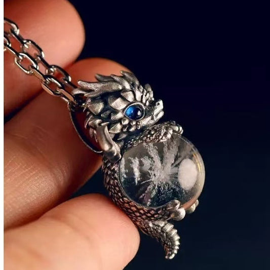 Dragon Spiritual Rain & Ink Realm Necklace