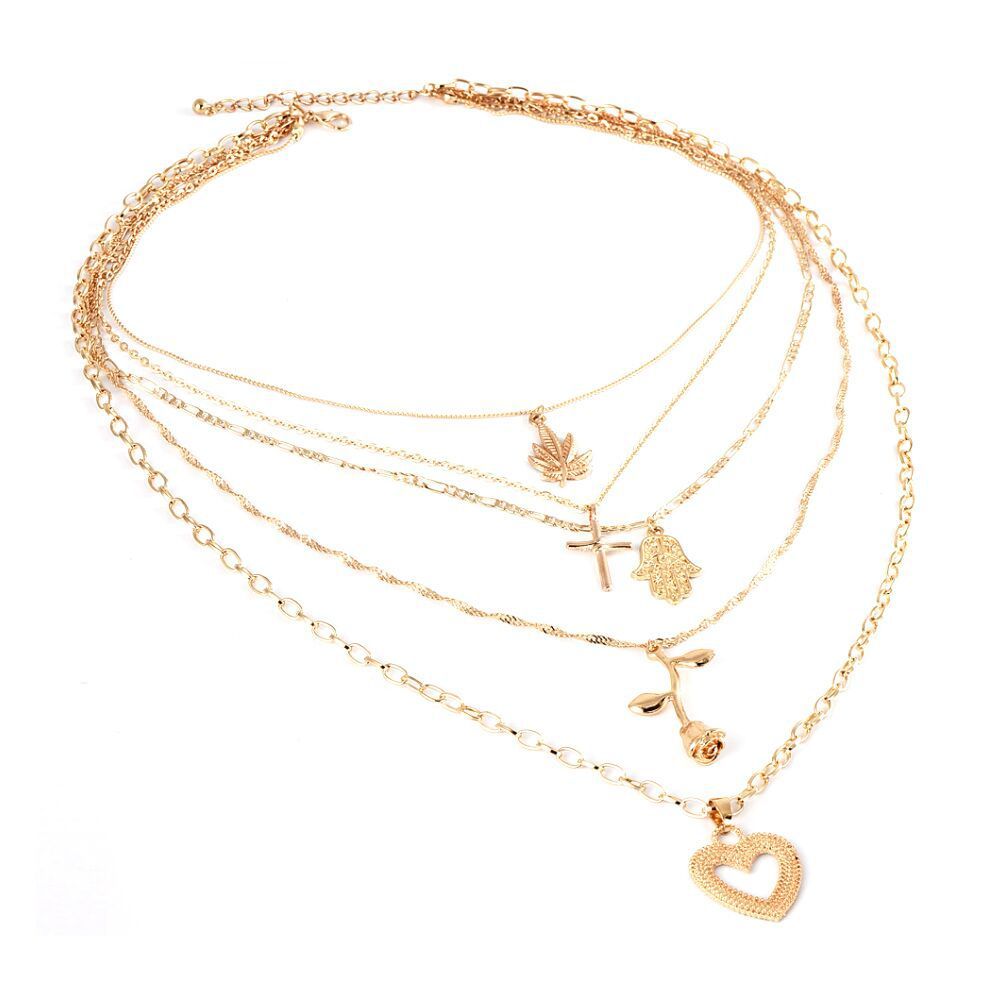 Vintage Snake Bone Chain Necklace