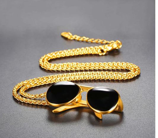Sunglass Pendant Necklace