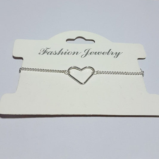 Hollow Heart Choker Necklace