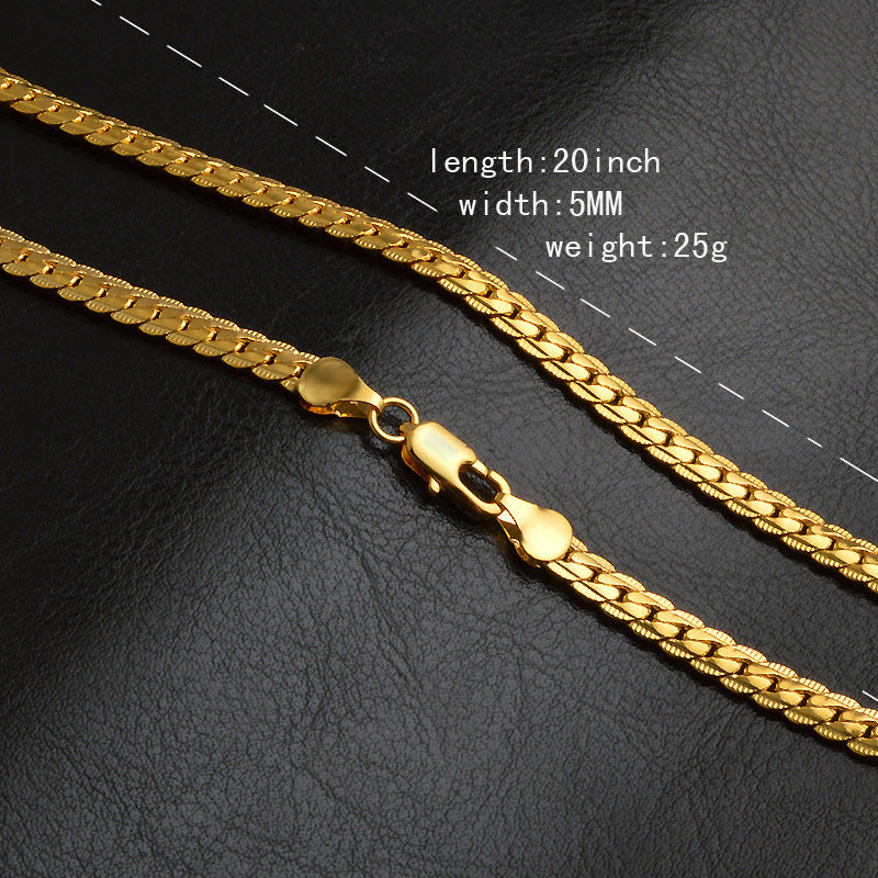 Gold Plated Necklace Chain