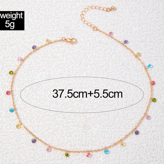 Retro Elegant Irregular Pendants Necklace