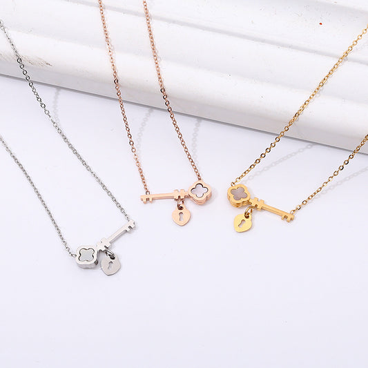 Lock & Key Necklace