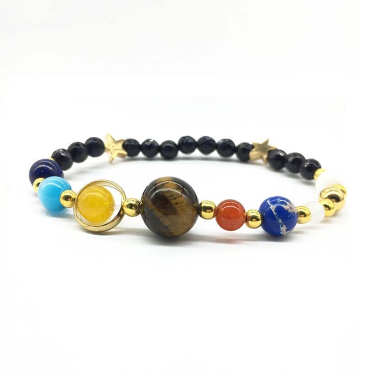 Unisex Eight Planet Constellation Bracelet
