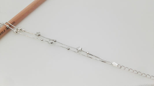 Silver Star Bracelet