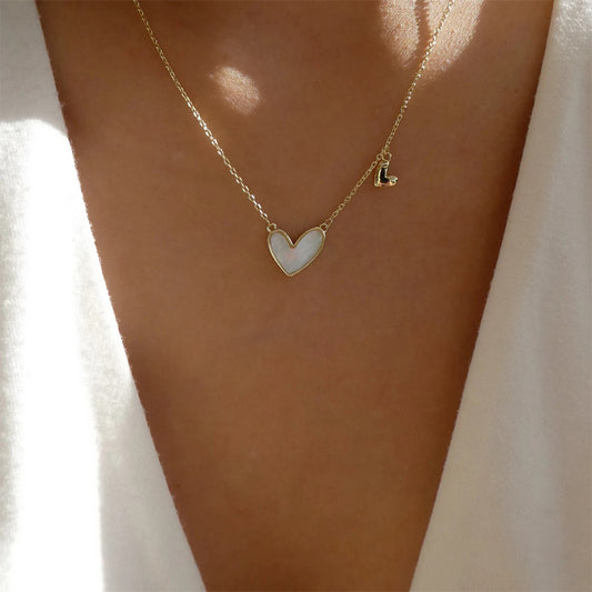 Acrylic Heart Necklace