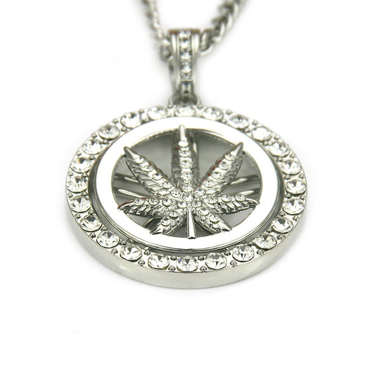 Maple Leaf Turntable Chain Necklace