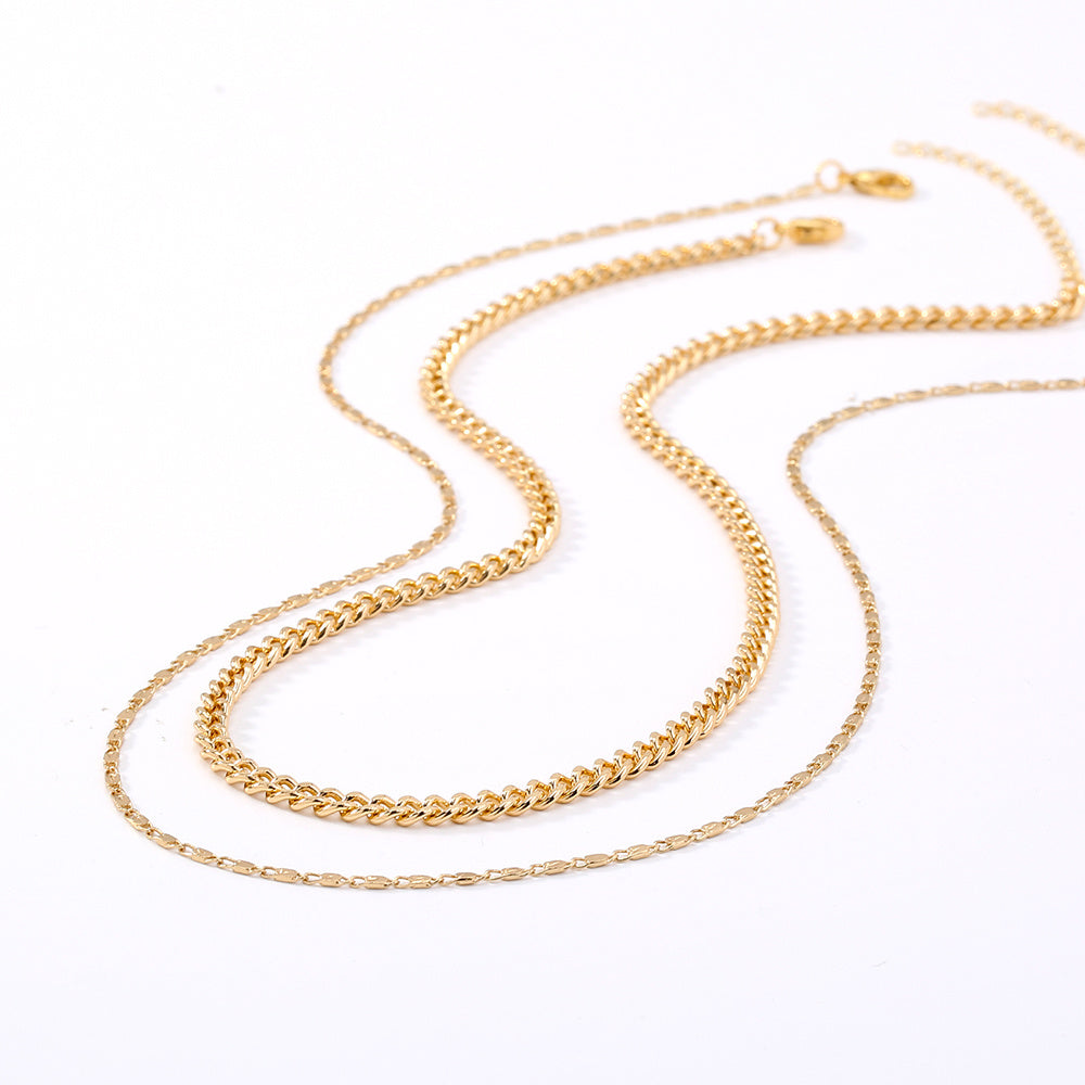 Multi-Layer Gold Choker Necklace