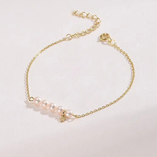Pink Pearl Bracelet