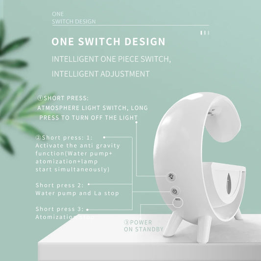 Anti-Gravity Air Humidifier with LED Light