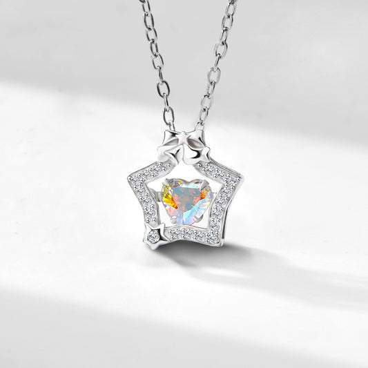 Bow Star Magic S925 Silver Necklace