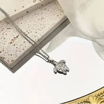 Turtle Pendant Necklace