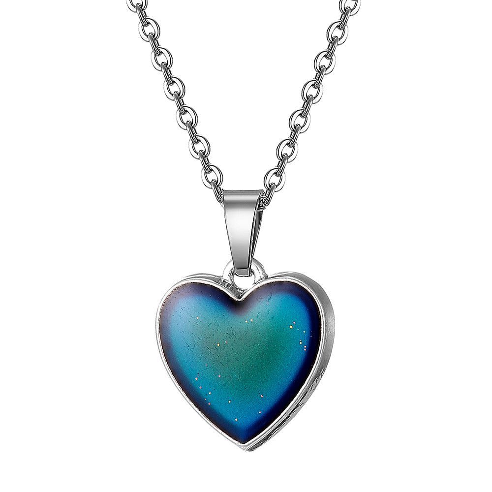 Colour-Changing Mood Pendant Necklace