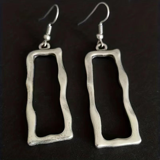 Retro Rectangular Women's Earrings