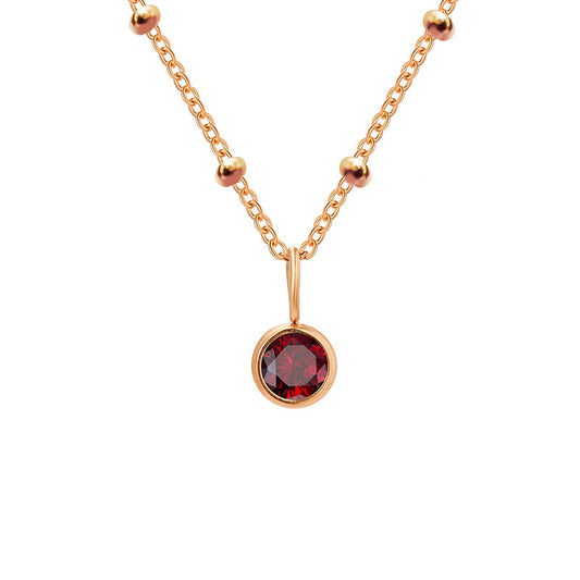 Diamond Birthstone Necklace