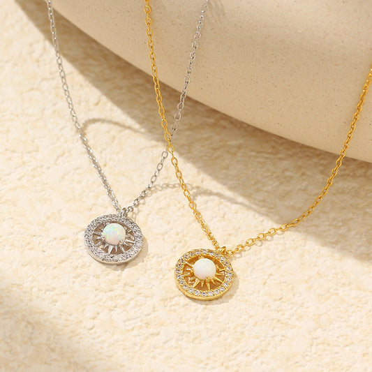 Moon and Sun Necklace