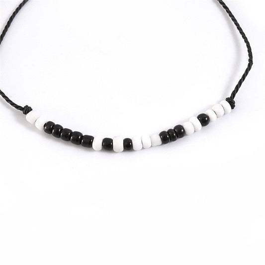 Beaded Rope Card Couple Bracelet - Trendy Radar