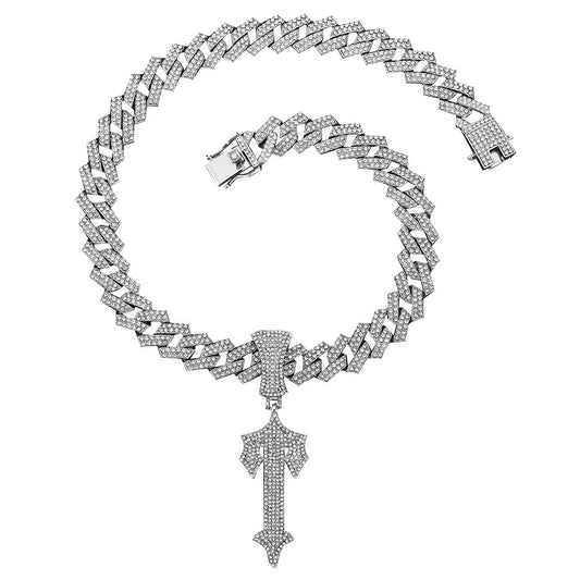 Men’s Hip Hop Pendant and Cuban Chain