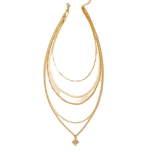 Eight Awn Star Necklace for Women