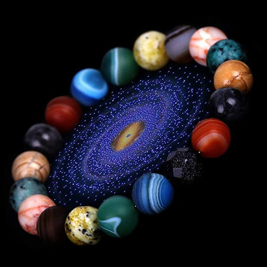 Solar System Eight Stone Planet Bracelet