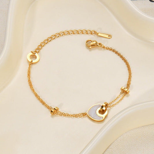 Resin Heart Bracelet - Trendy Radar