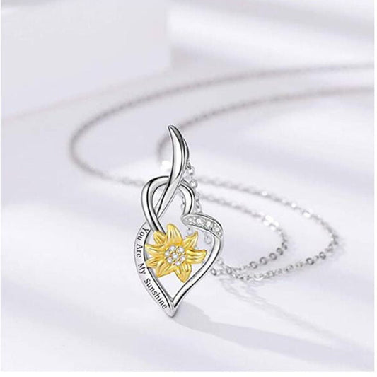 Sunshine Sunflower Pendant Necklace - Trendy Radar