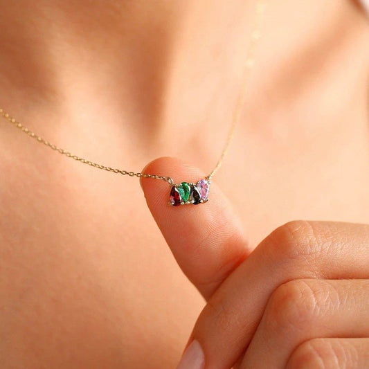 Zircon Birthstone Necklace - Trendy Radar
