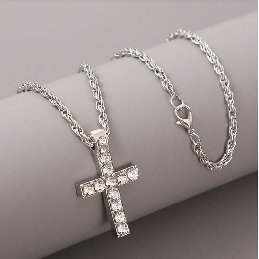 Cross Clavicle Chain Necklace