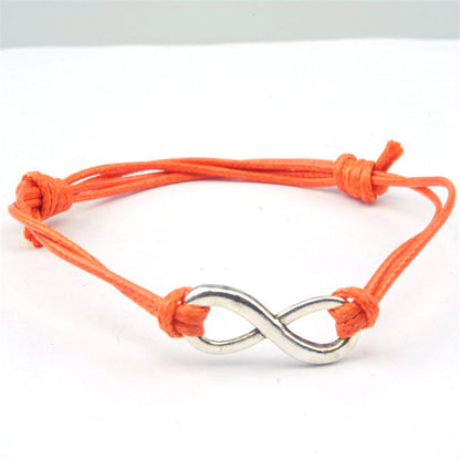 Adjustable Infinity Couple Braided Bracelet