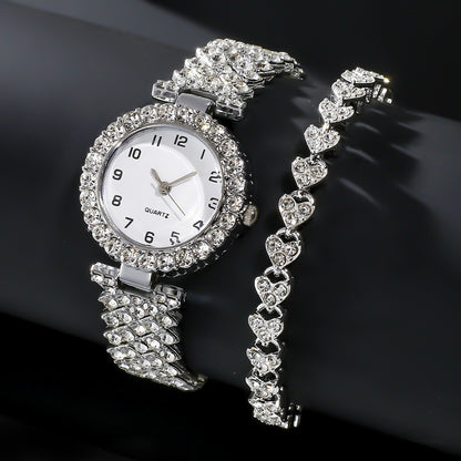 2-Piece Luxury Women's Watch Set