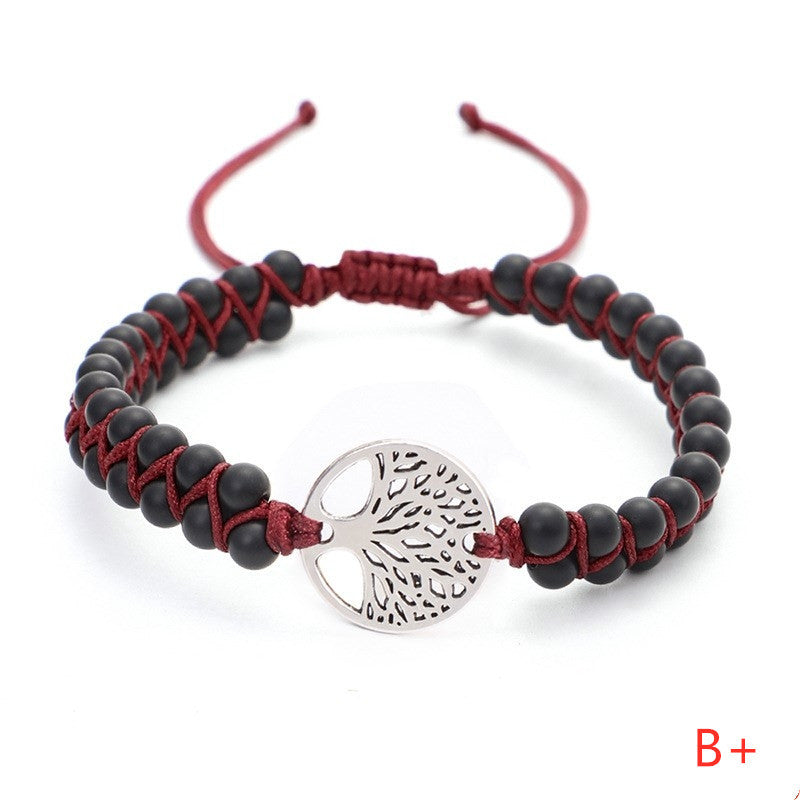 Woven Tree of Life Yoga Bracelet