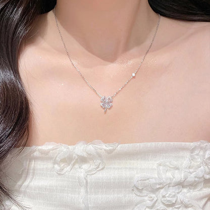 Lucky Four-Leaf Clover Necklace