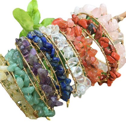 Natural Crystal Beads Bracelet