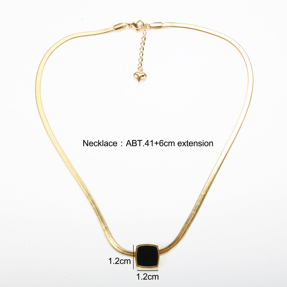 Gold-Plated Stainless Steel Necklace