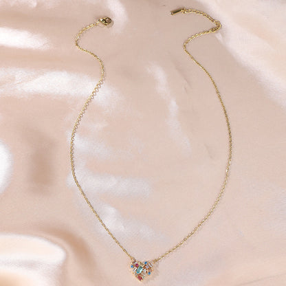 Personality Simple Style Heart Necklace