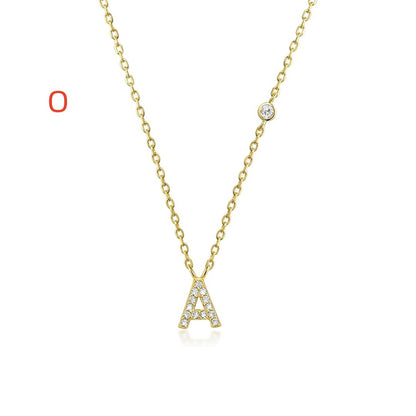 Luxury Gold A-Z 26 Letters Necklace