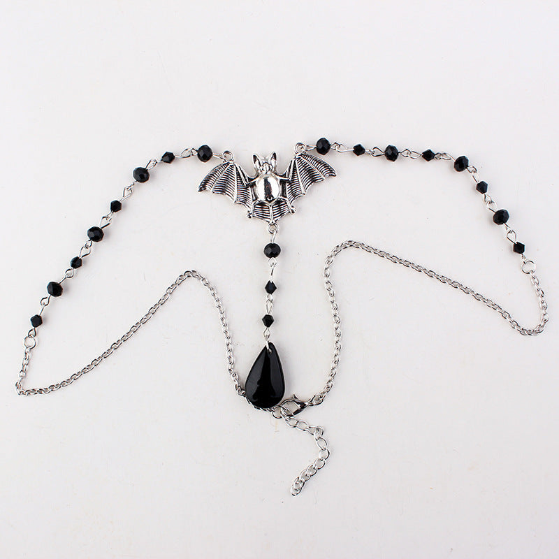 Gothic Bat Necklace