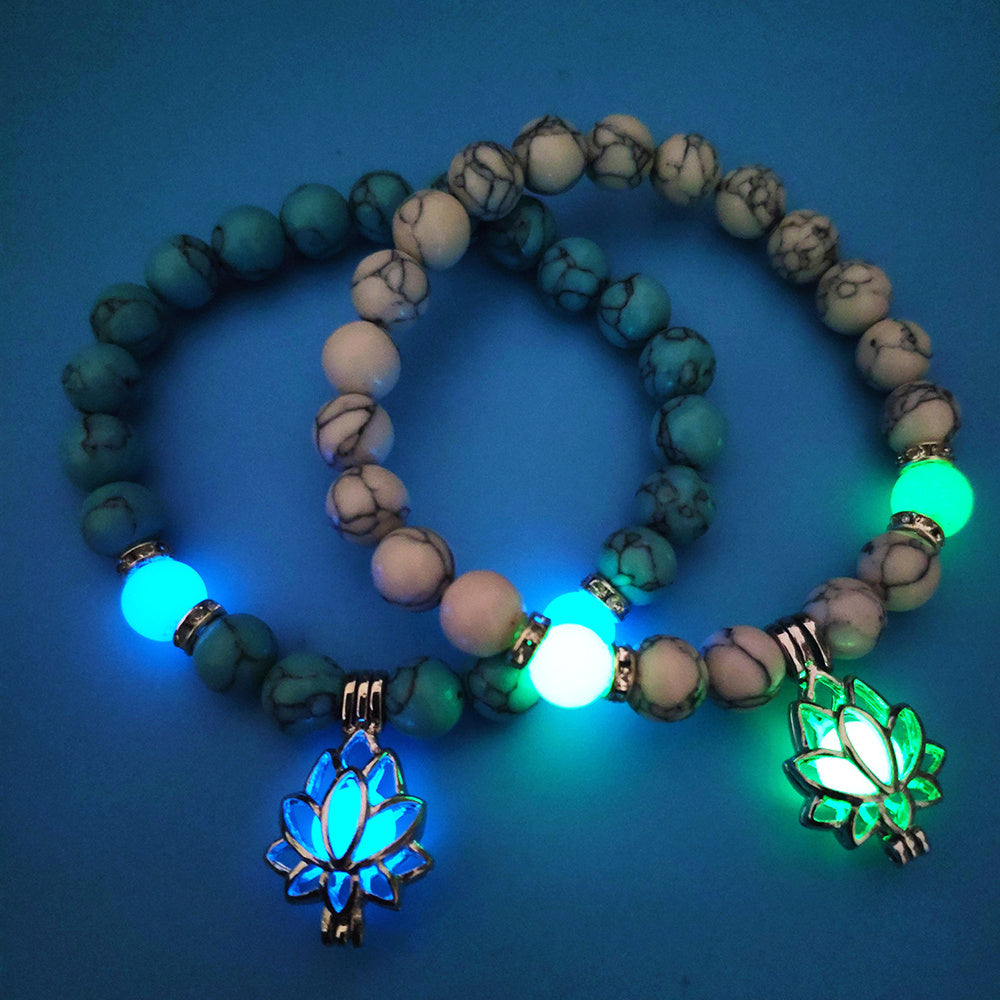 Energy Luminous Lotus Flower Bracelet