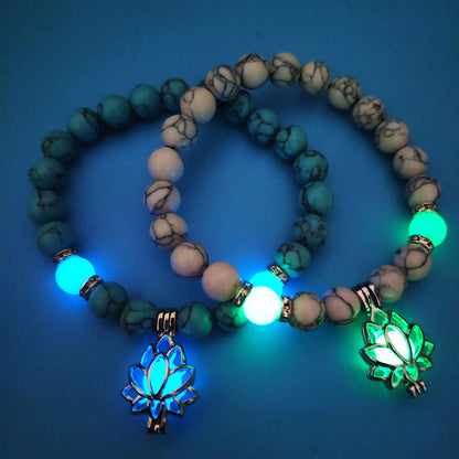 Energy Luminous Lotus Flower Bracelet