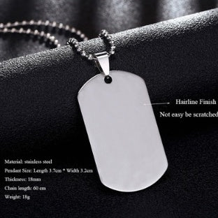 Men's Dog Tag Chains