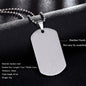 Men's Dog Tag Chains