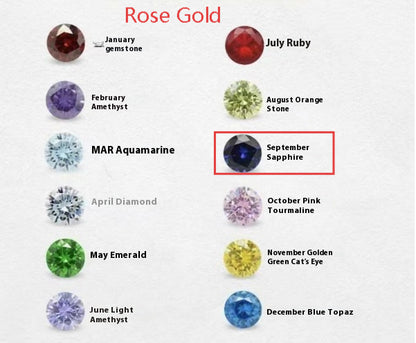 Zircon Birthstone Necklace