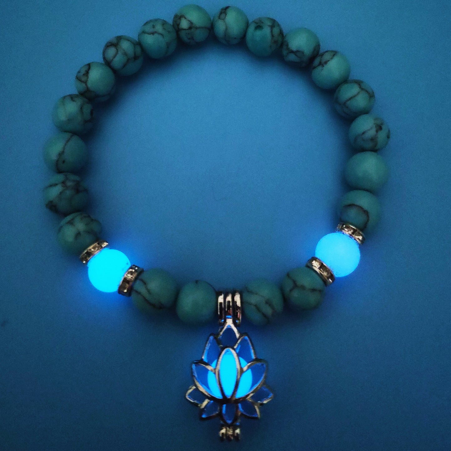Energy Luminous Lotus Flower Bracelet