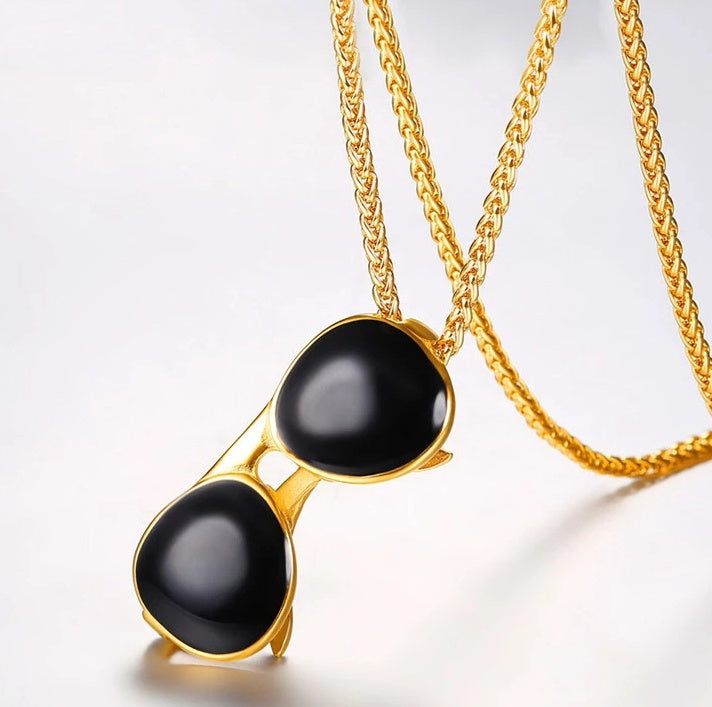 Sunglass Pendant Necklace