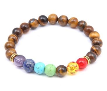 Universe Galaxy Eight Planets Beads Bracelet