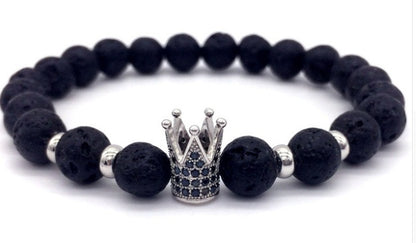 Men's Crown & Medieval Helmet Bracelet